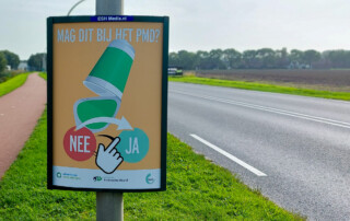 outdoorposter PMD JA of NEE campagne