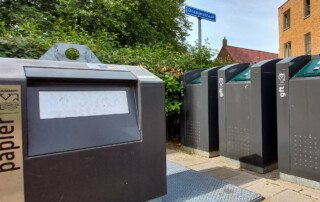 ondergrondse verzamelcontainers